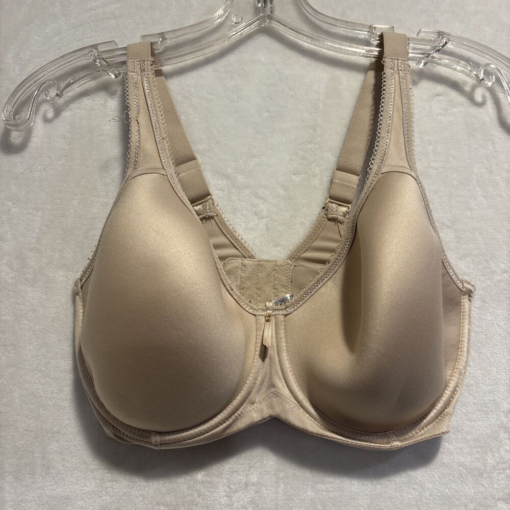 Wacoal Basic Beauty Spacer Underwire T-Shirt Bra 32DDD Nude Full Coverage 853192